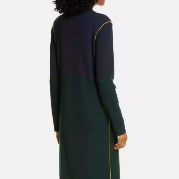 TORY BURCH SPORT Performance Knit Cashmere Mix CoolMax Sweater Dress S ($380) - Picture 2 of 7